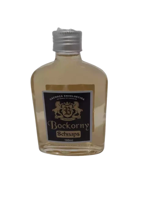 Porto das Flores - Cachaça envelhecida em barris de Carvalho, com 160ml.