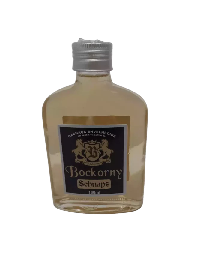 Porto das Flores - Cachaça envelhecida em barris de Carvalho, com 160ml.