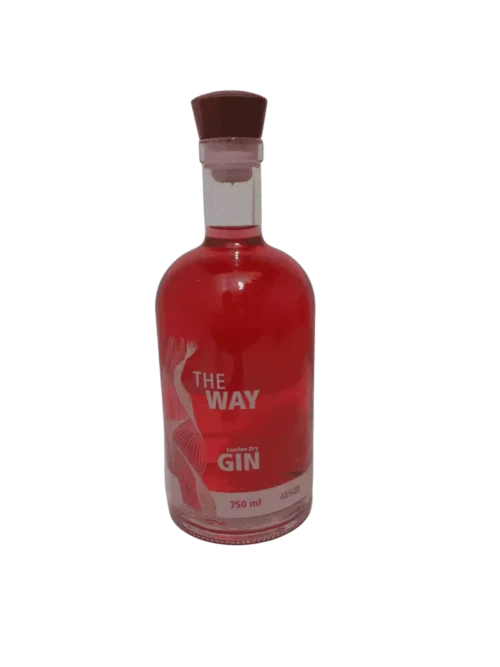 Porto das Flores - Gin The Way London Dry vermelho 750 ml.
